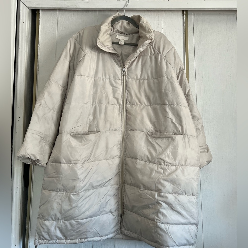 H&M puffer long jacket